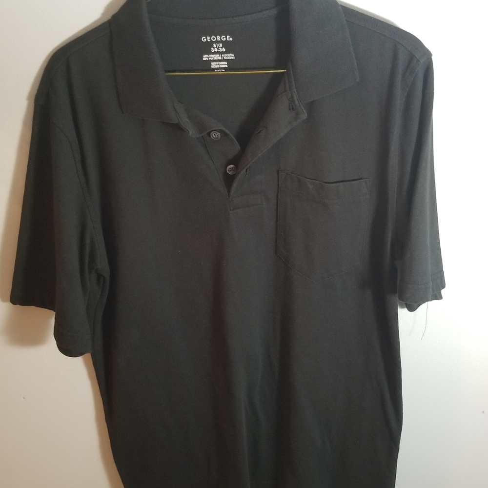 🎁3 for$15 Sale🎁George black short sleeve- S